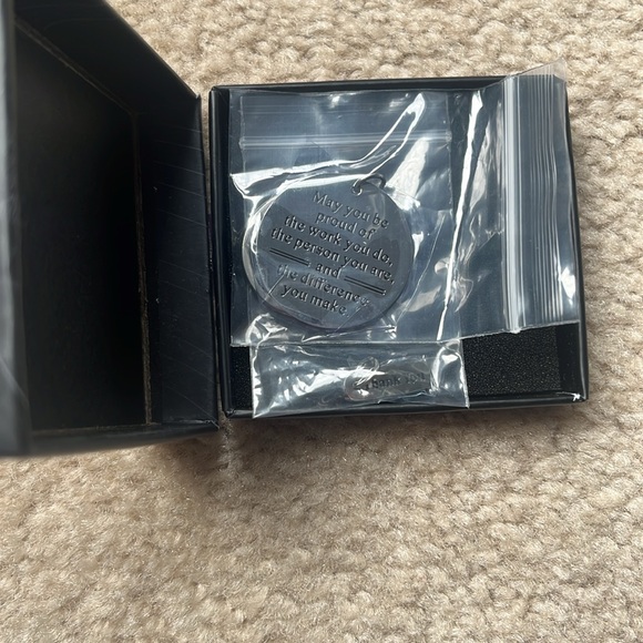 Silver Inspirational Appreciation Key Chain - Picture 8 of 9